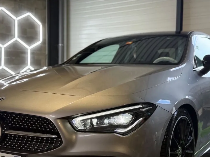 Mercedes CLA après lustrage
